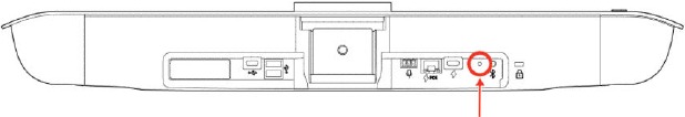 Fabrieksinstellingen van de Poly Studio V12 herstellen