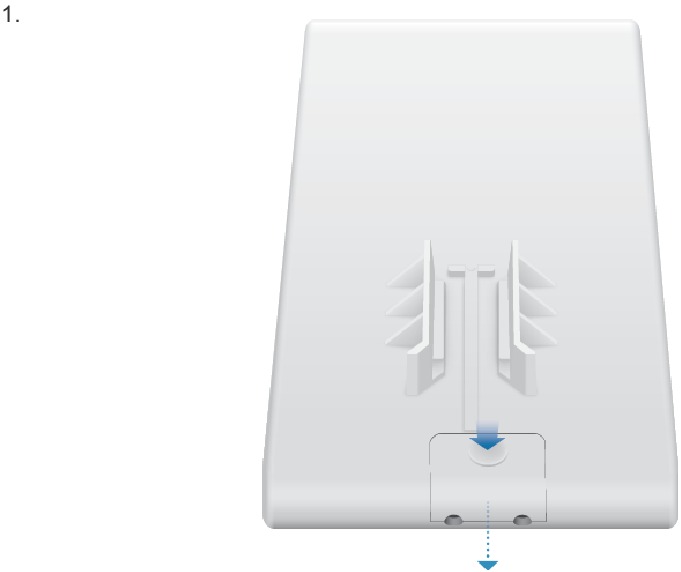 Ethernet-verbinding - Stap 1