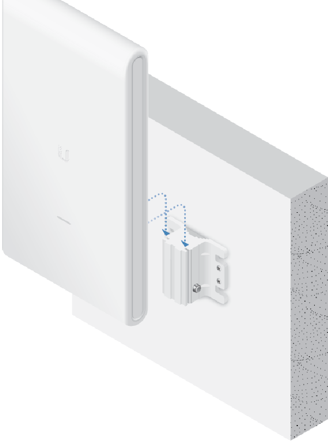 Hardware-installatie - Wandmontage - Stap 3