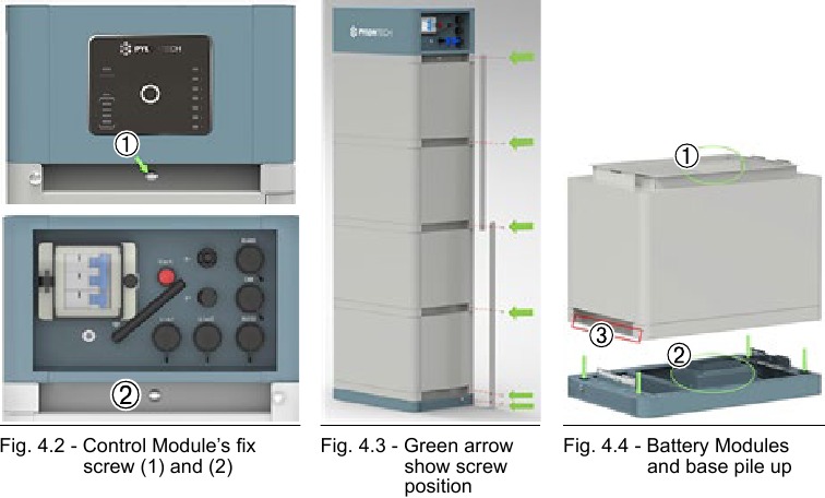 Vervanging van batterijmodule
