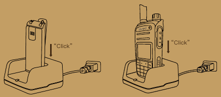 De radio opladen