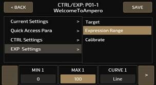 Expressiebereik - Stap 1