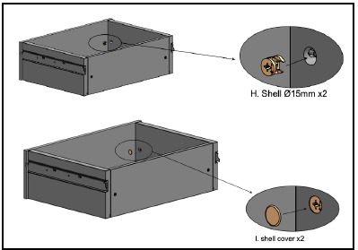 Ladefront bevestigen - Stap 2