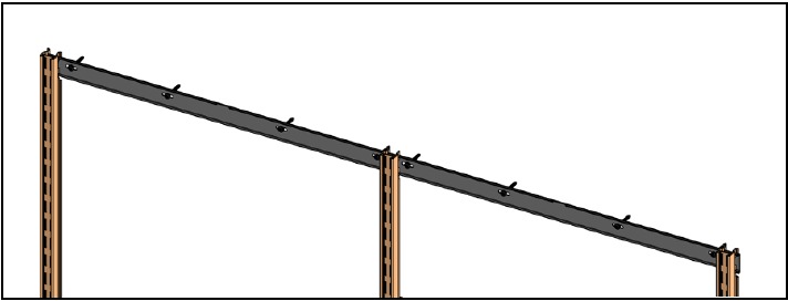 Hangstandaarden en beugels bevestigen - Stap 3