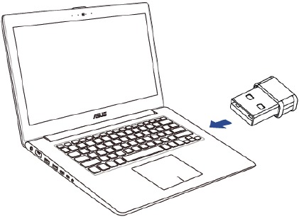 Bereid uw USB-AC53 Nano voor - Stap 1