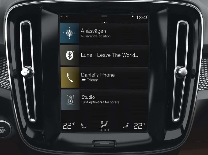BEDIENING VAN HET MIDDENDISPLAY