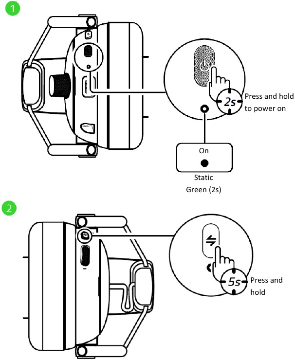 Bluetooth-koppelingsmodus opnieuw activeren - Stap 1