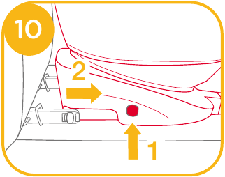De basis verwijderen - Stap 1