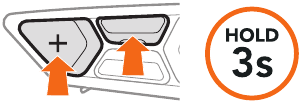 SC2 Afstandsbediening uitzetten Volume omhoog & omlaag