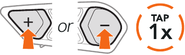 Volume omhoog & omlaag