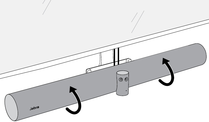 Installatie onder het scherm - Stap 13