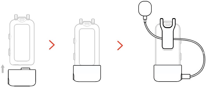 Installatie van USB-C naar 3,5mm adapter