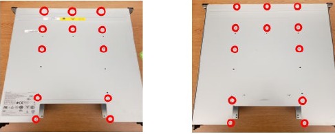 Chassisdemontageprocedure - Stap 1