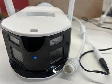 Camera activeren - Stap 1