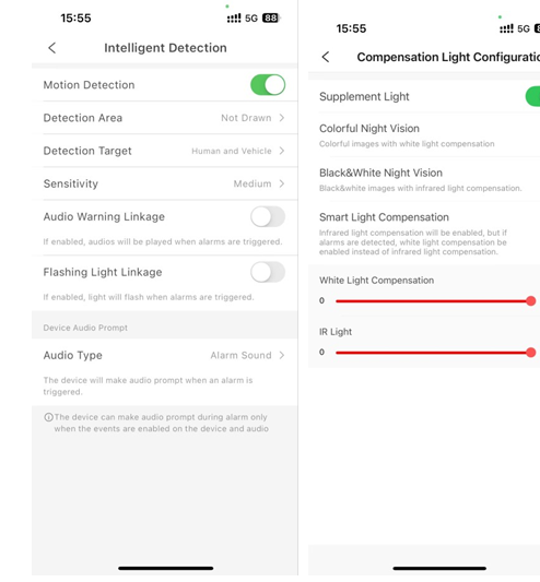 De camera toevoegen aan HPP en configureren - Stap 4
