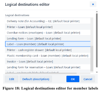 Instellingen in de COBISS Lib-applicatie - Stap 7