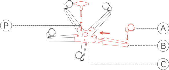 Montage-instructies - Stap 1