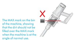 Uw stofreservoir legen - Stap 1