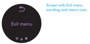 Instellingenmenu afsluiten