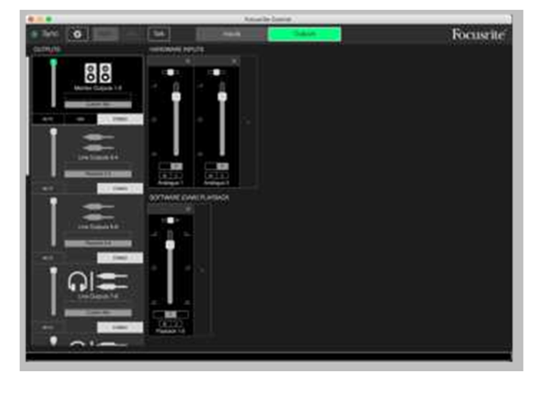 Focusrite Control openen