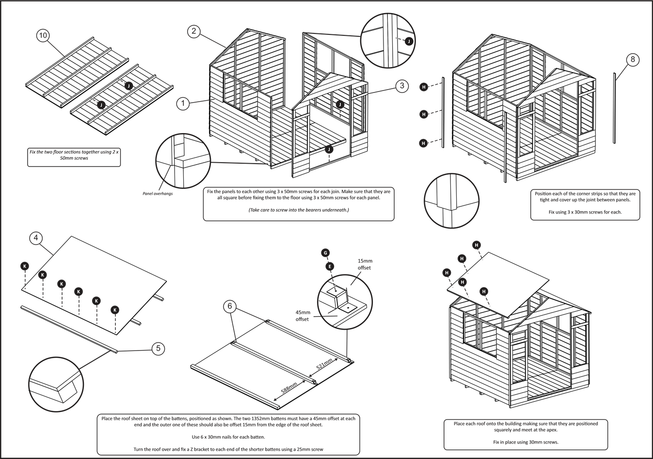 Montage-instructies - Stap 1
