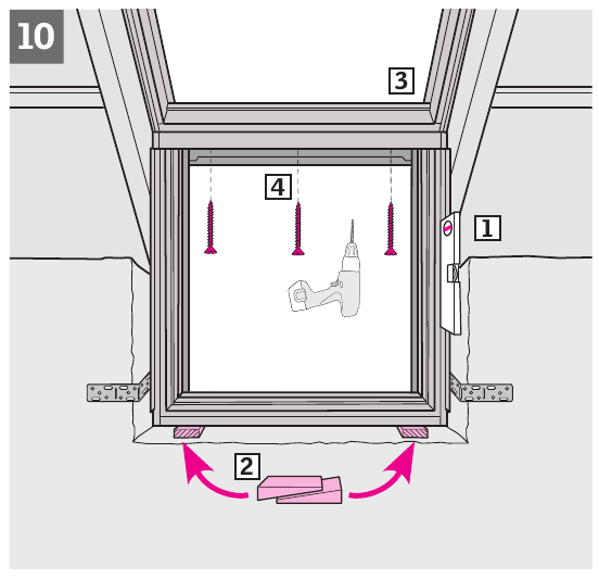 Installatie instructies - Stap 10