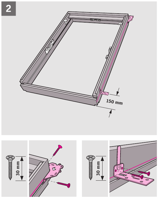 Installatie instructies - Stap 2