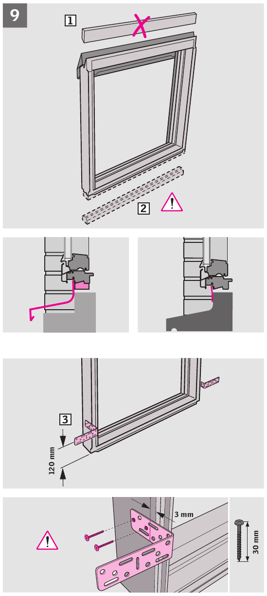 Installatie instructies - Stap 9