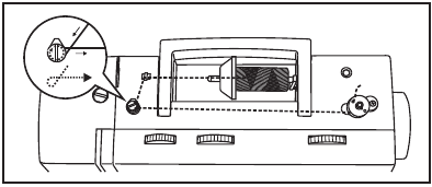 De machine inrijgen - De spoel opwinden