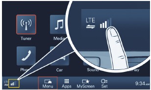 Communicatie- en audiobediening - Stap 2