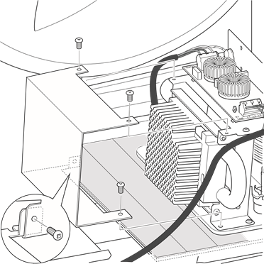 DE BESCHERMPLAAT-INVERTER INSTALLEREN - Stap 3