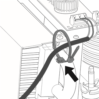 DE BESCHERMPLAAT-INVERTER INSTALLEREN - Stap 4