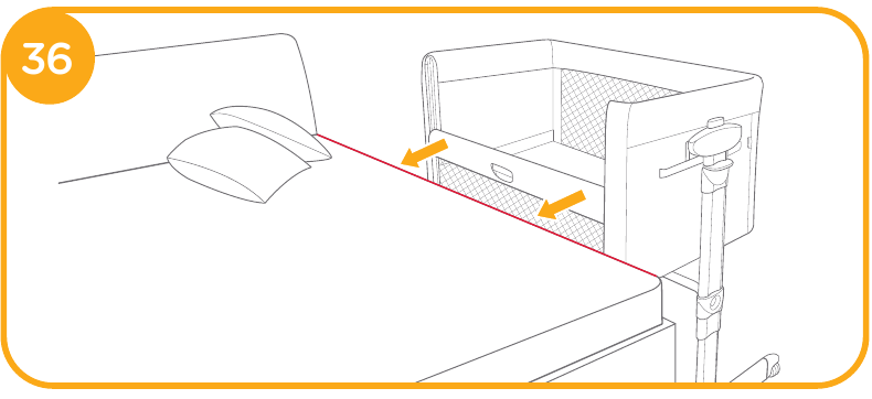 Bedside Sleeper gebruiken - Stap 2
