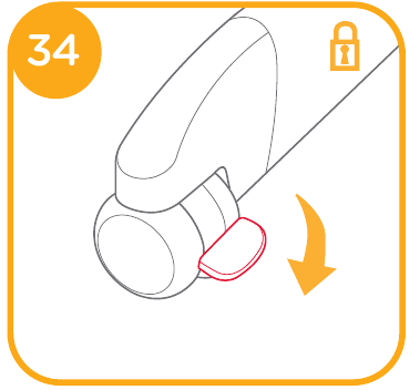 Gebruik van de wielen - Stap 2