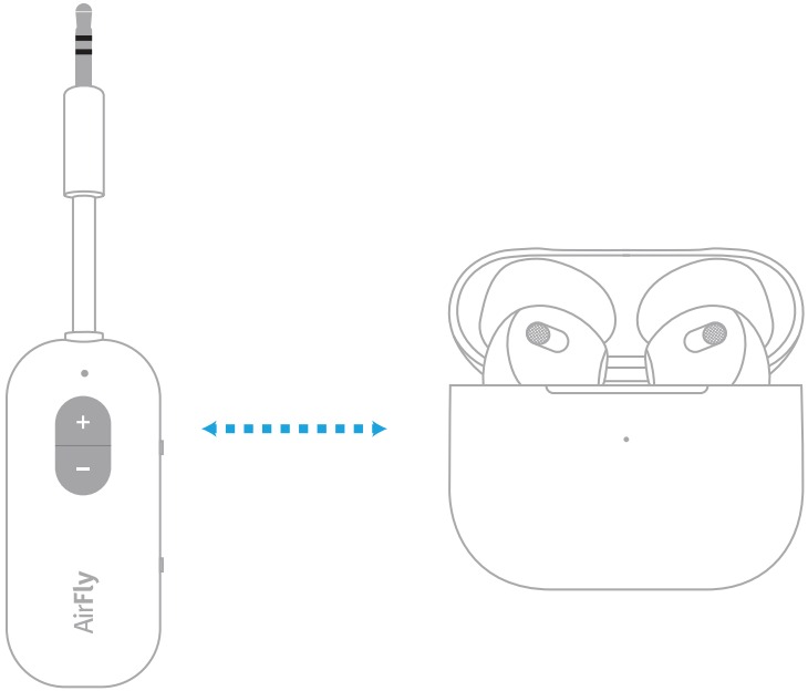 Het apparaat koppelen met AirPods
