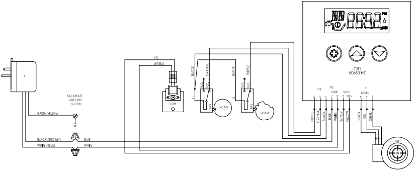 Bedradingsschema - 2510SXT