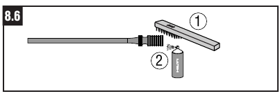 Reinig de zuigerveren