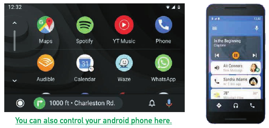 Verbinding maken met Android Auto via oplaadkabel (Android)