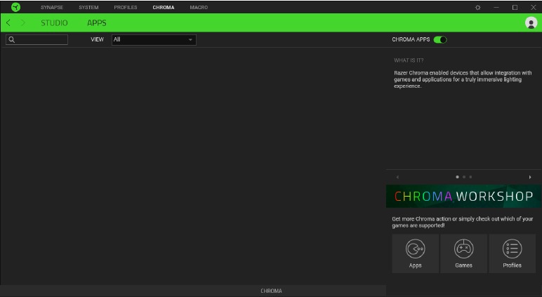 Configureren - Tabblad Chroma - Stap 2