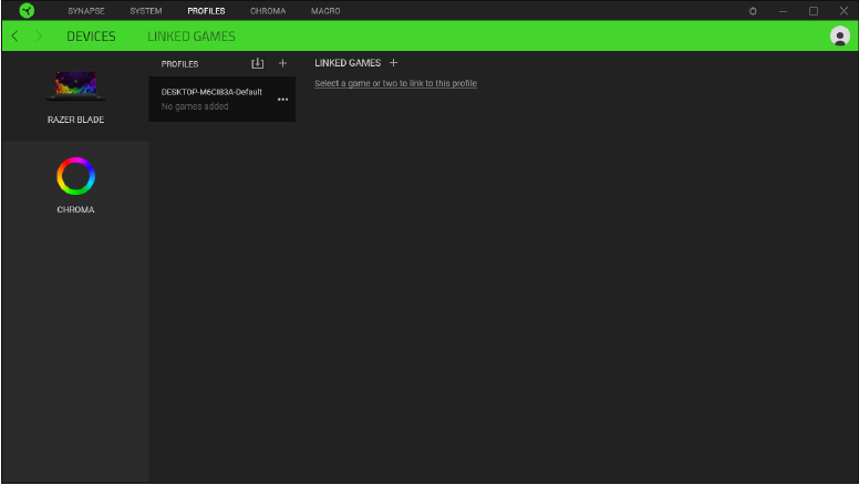 Configureren - Tabblad Profielen - Stap 1