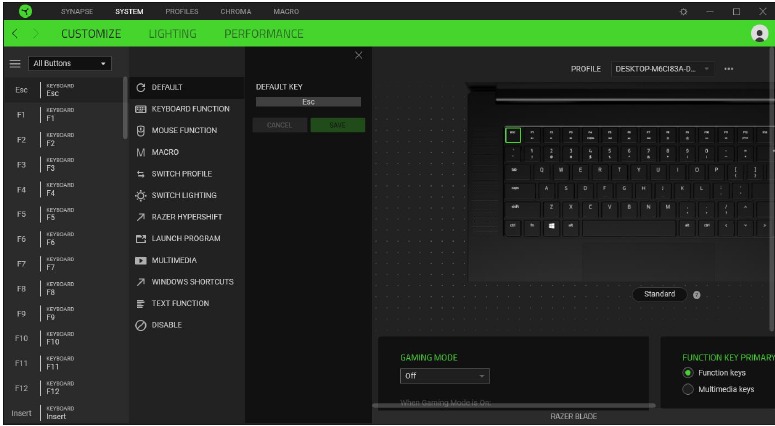 Configureren - Tabblad Systeem - Stap 3