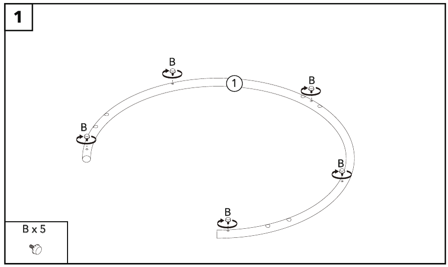 Assembly instructions - Step 1