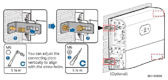 Batterij-uitbreidingsmodules installeren - Stap 2