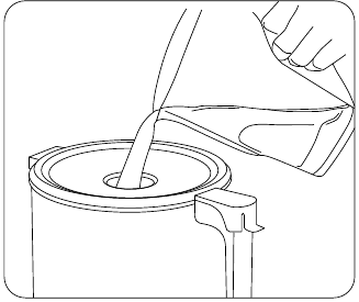 SILICONE ONDERDELEN REINIGEN - SNEL SPOELEN - Stap 2