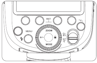 Flitsmodus&mdash;i-TTL automatische flitser - FEC-instelling - Stap 1