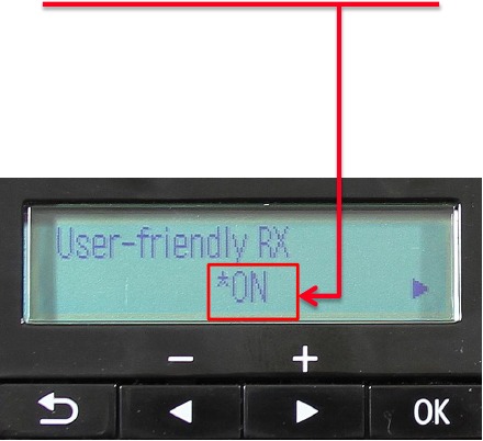 De ontvangstmodus instellen - Stap 20
