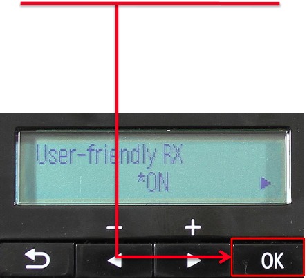 De ontvangstmodus instellen - Stap 21