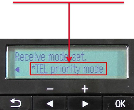 De ontvangstmodus instellen - Stap 8