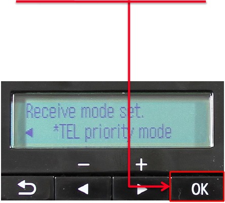 De ontvangstmodus instellen - Stap 9