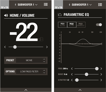 SVS Subwoofer App